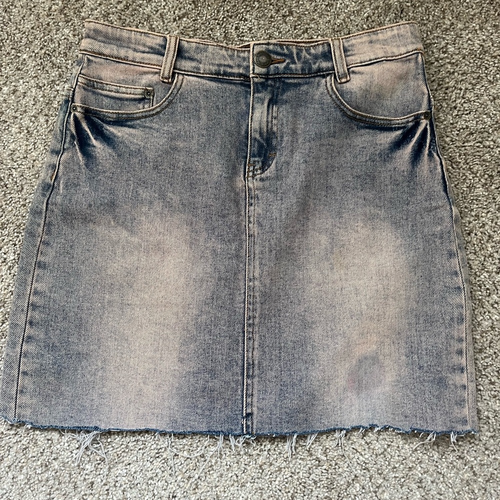 Molo PINK and BLUE denim Skirt